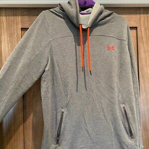 Women's Under Armour UA Gray Loose Sweatshirt Top